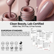 Load image into Gallery viewer, Nude & Mauve Gel Polish HEMA & TPO Free