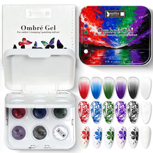 Load image into Gallery viewer, Ombre Nail Art Pallete HEMA & TPO Free