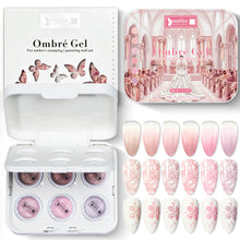 Load image into Gallery viewer, Ombre Nail Art Pallete HEMA & TPO Free