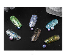 Load image into Gallery viewer, Diamond Rainbow Glitter Gel Polish