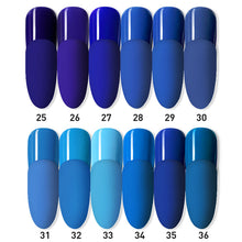 Load image into Gallery viewer, Blue Series Gel Polish