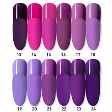 Load image into Gallery viewer, Purple Series Gel Polish