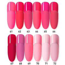 Load image into Gallery viewer, Pink Series Gel Polish