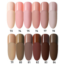Load image into Gallery viewer, Nude/Brown Series Gel Polish