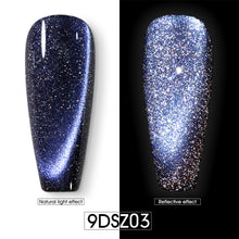Load image into Gallery viewer, Reflective Diamond Cat Eye Gel Polish