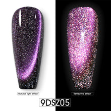 Load image into Gallery viewer, Reflective Diamond Cat Eye Gel Polish
