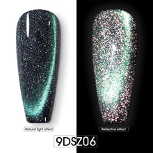 Load image into Gallery viewer, Reflective Diamond Cat Eye Gel Polish