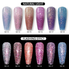 Load image into Gallery viewer, Reflective Diamond Gel Polish