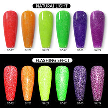Load image into Gallery viewer, Reflective Diamond Gel Polish