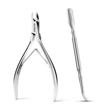Load image into Gallery viewer, Cuticle Nippers &amp; Pusher Set
