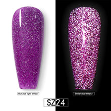 Load image into Gallery viewer, Reflective Diamond Gel Polish