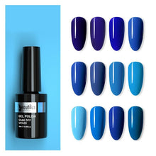 Load image into Gallery viewer, Blue Series Gel Polish