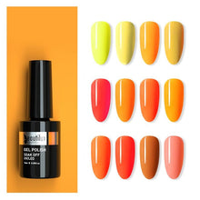 Load image into Gallery viewer, Yellow/Orange Series Gel Polish