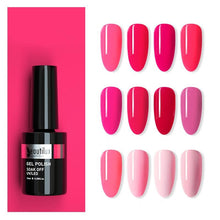 Load image into Gallery viewer, Pink Series Gel Polish
