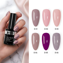 Load image into Gallery viewer, Nude &amp; Mauve Gel Polish  HEMA &amp; TPO Free
