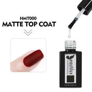 No Wipe Matte Top Coat HEMA Free