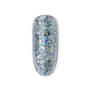 Diamond Rainbow Glitter Gel Polish