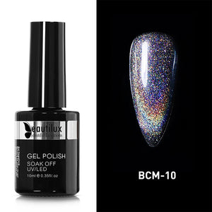 Holographic Cat Eye Gel Polish