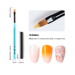 Pro Nail Art Brushes