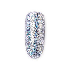 Diamond Rainbow Glitter Gel Polish