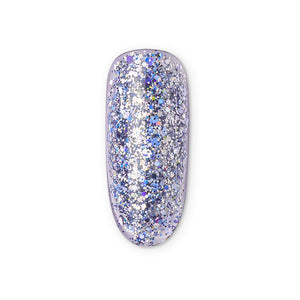 Diamond Rainbow Glitter Gel Polish