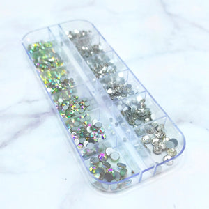 Crystal Flatback Rhinestones Round