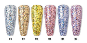 Flashing Glitter Gel