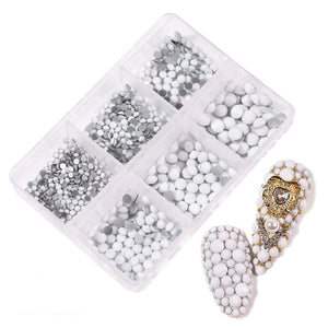 Crystal Flatback Rhinestones Round